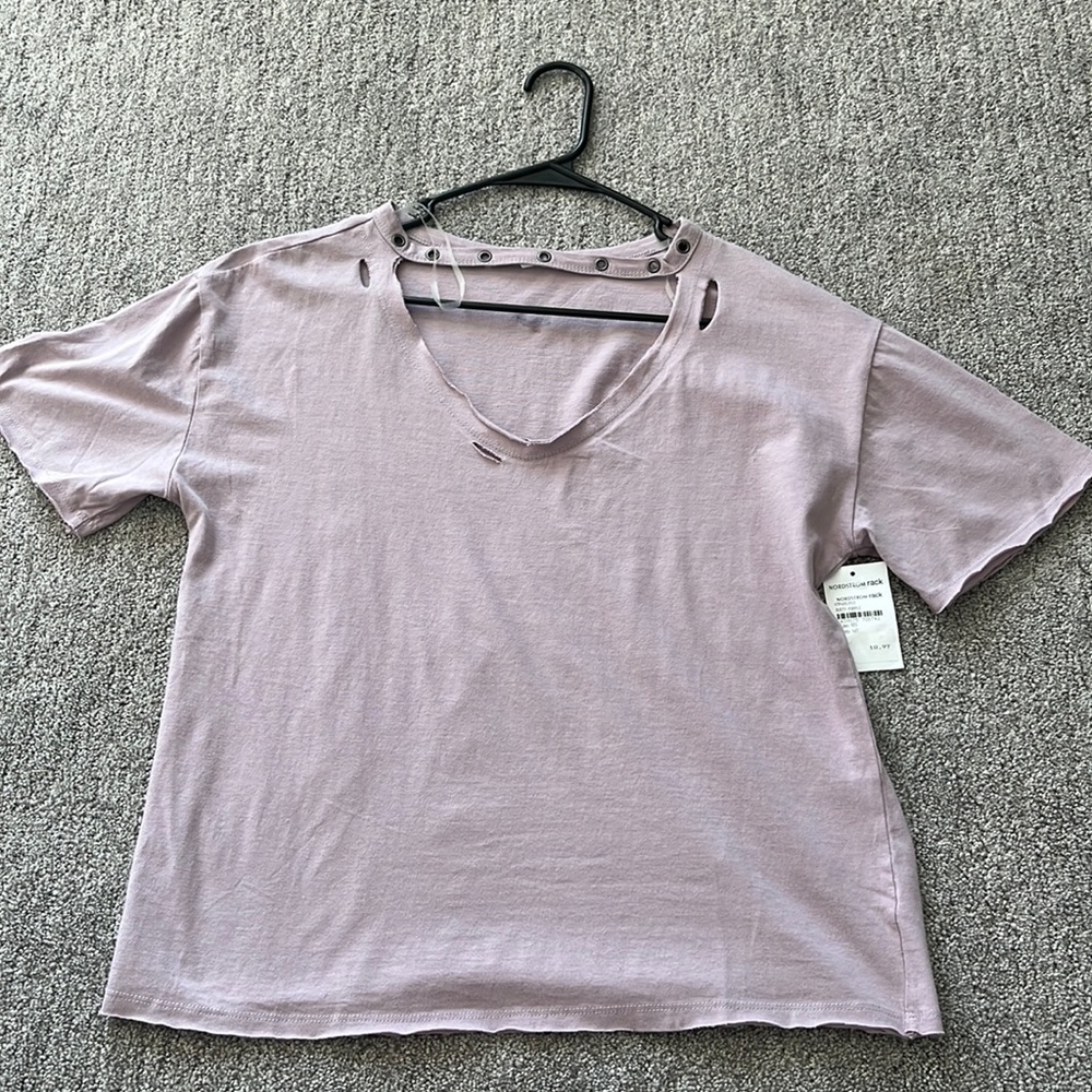 Distressed t-shirt, S
